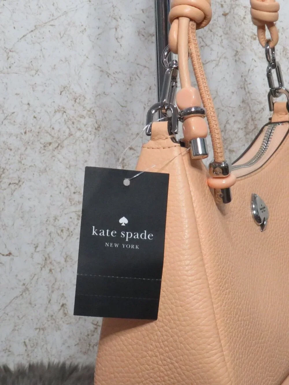 Kate Spade Kayla Knotted Strap Small Shoulder Bag (Citrus Glaze)